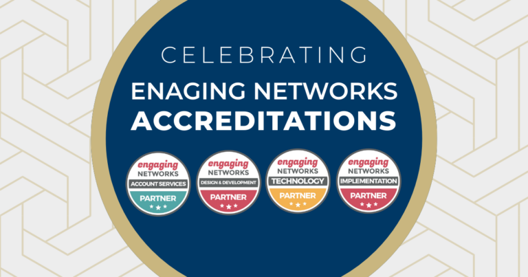 image showing accreditation badges from engaging networks